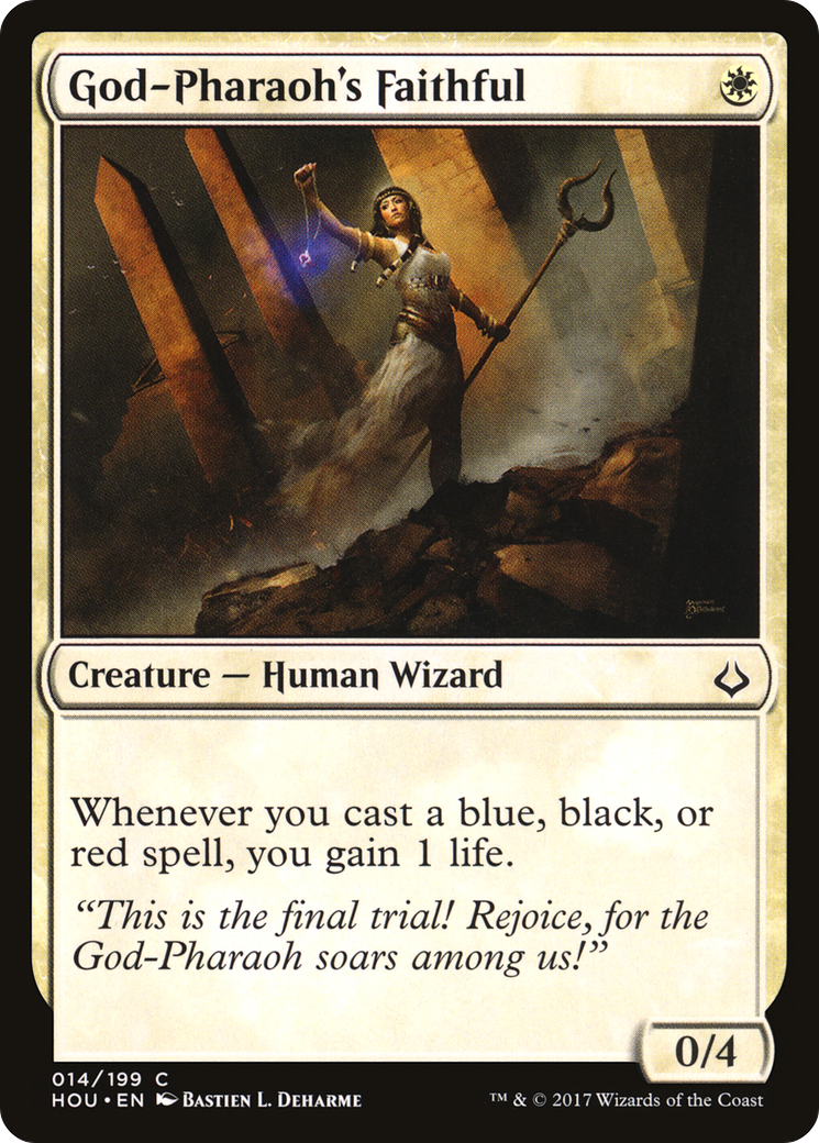 God-Pharaoh's Faithful (HOU) 14 - WZRD TCG