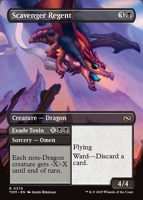 Scavenger Regent // Exude Toxin // Scavenger Regent (Back)