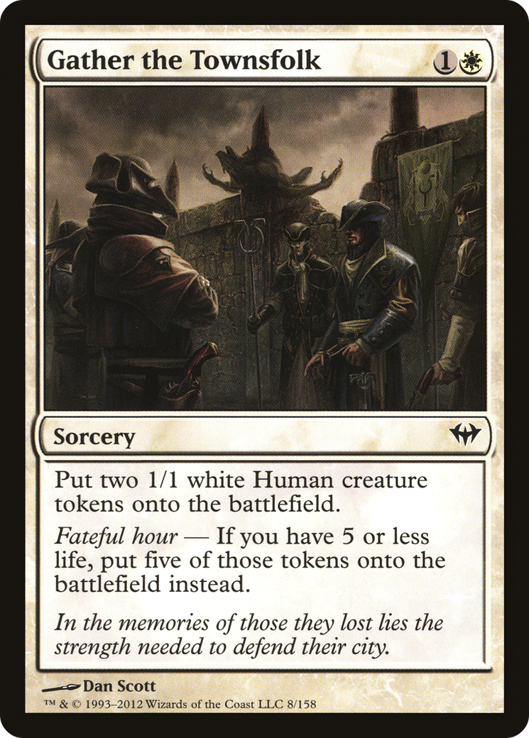 Gather the Townsfolk (DKA) 8 - WZRD TCG