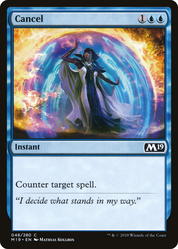 Cancel (M19) 48 - WZRD TCG
