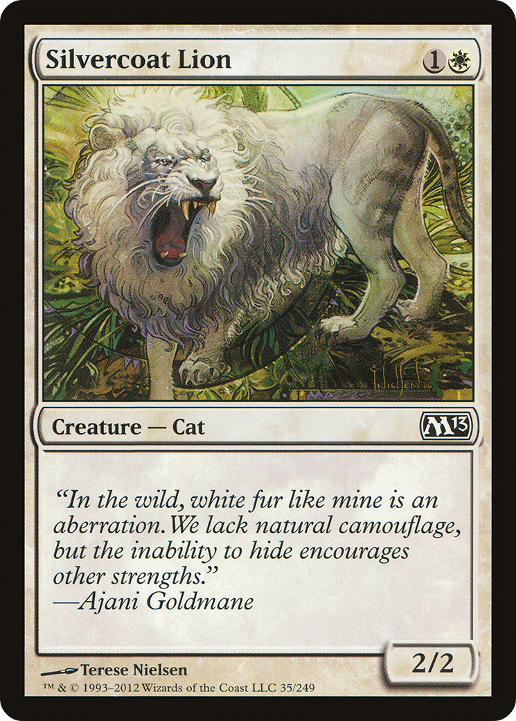 Silvercoat Lion (M13) 35