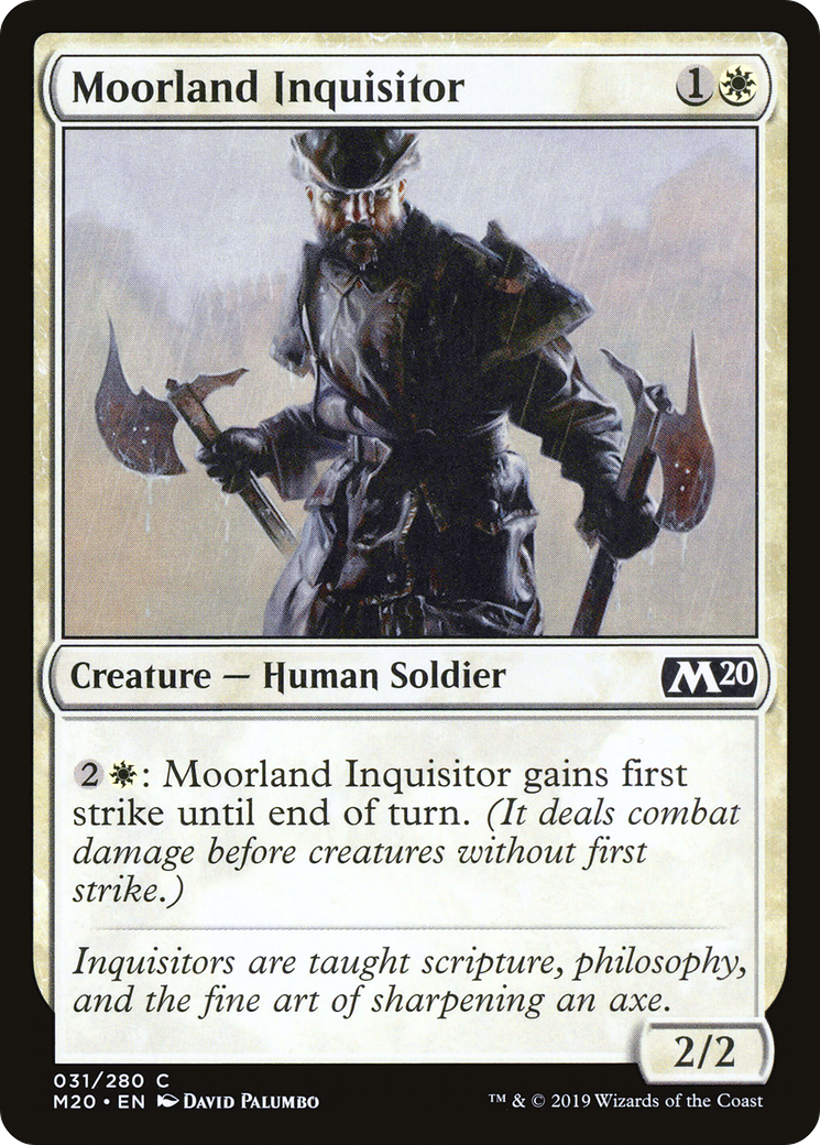 Moorland Inquisitor (M20) 31 - WZRD TCG