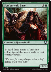 Somberwald Sage (INR) 215 - WZRD TCG