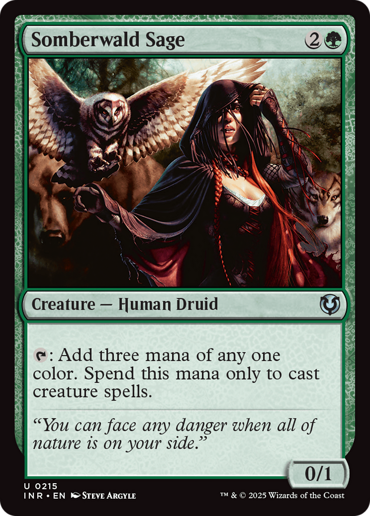 Somberwald Sage (INR) 215 - WZRD TCG