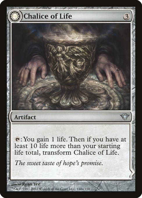 Chalice of Life // Chalice of Death (Dark Ascension 146) - WZRD TCG