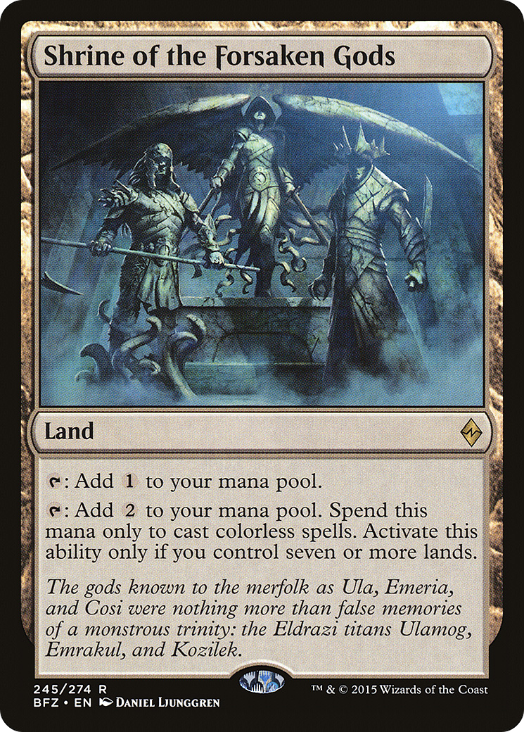 Shrine of the Forsaken Gods (BFZ) 245