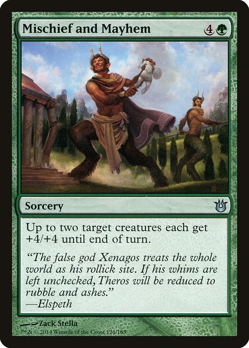 Mischief and Mayhem front
