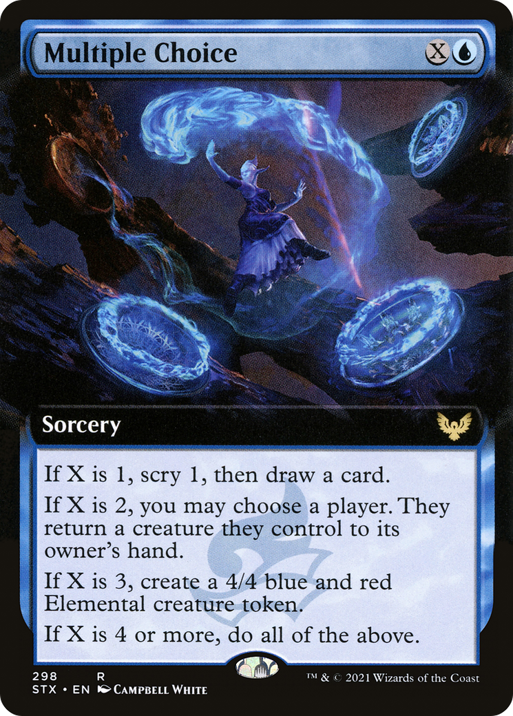 Multiple Choice (STX) 298