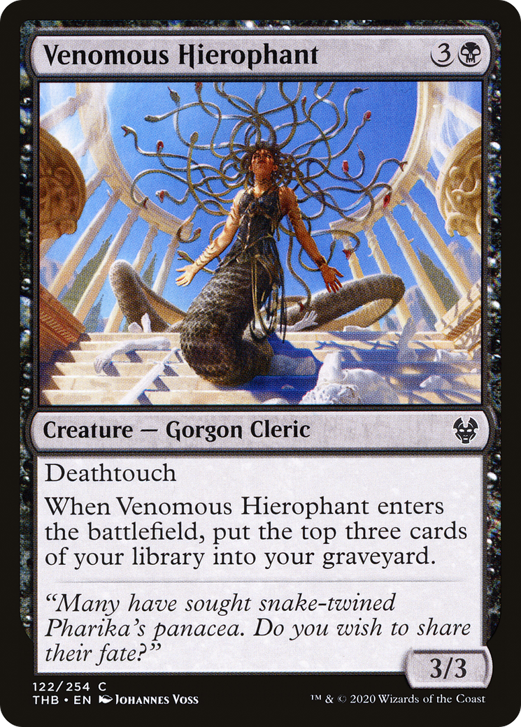 Venomous Hierophant (THB) 122 - WZRD TCG