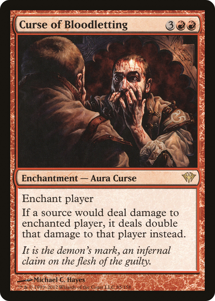 Curse of Bloodletting (DKA) 85 - WZRD TCG