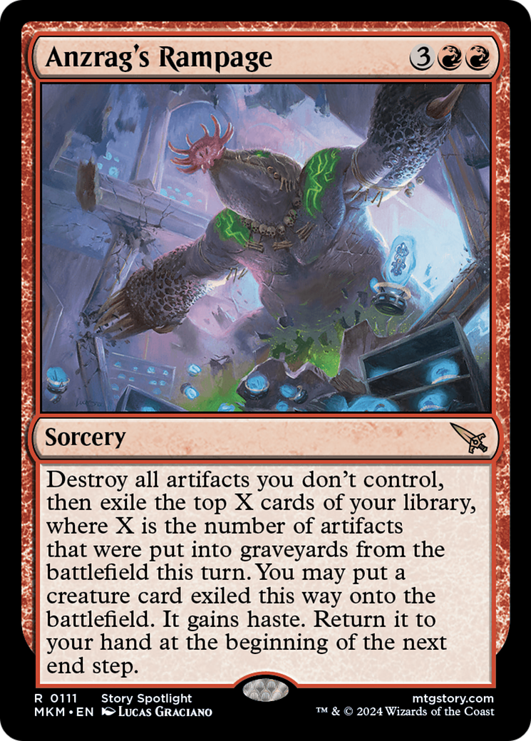 Anzrag's Rampage (MKM) 111