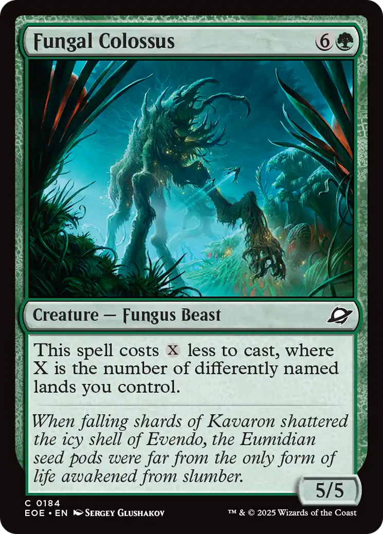 Fungal Colossus (EOE) 184 - WZRD TCG