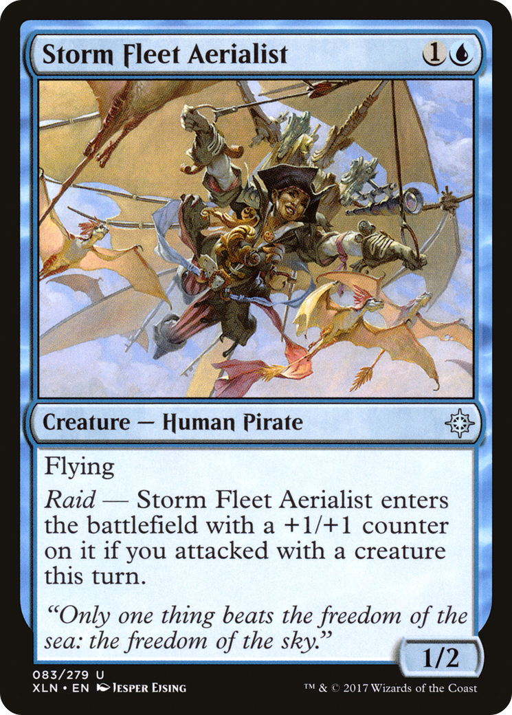 Storm Fleet Aerialist (XLN) 83 - WZRD TCG