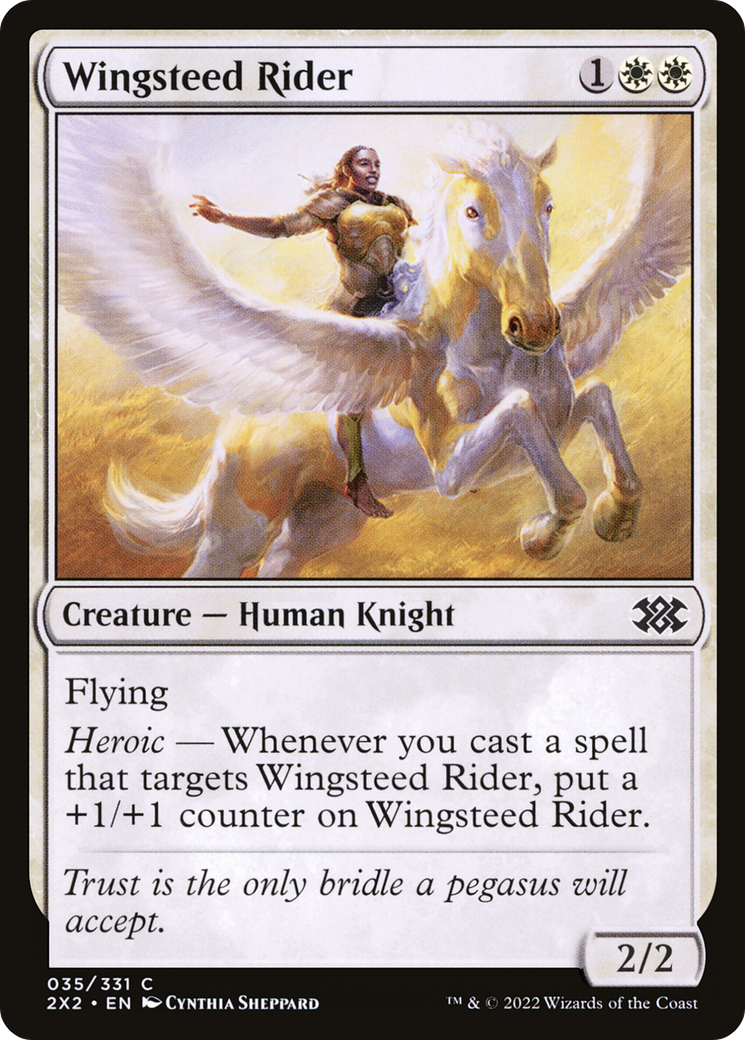 Wingsteed Rider (2X2) 35 - WZRD TCG