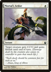 Mortal's Ardor front