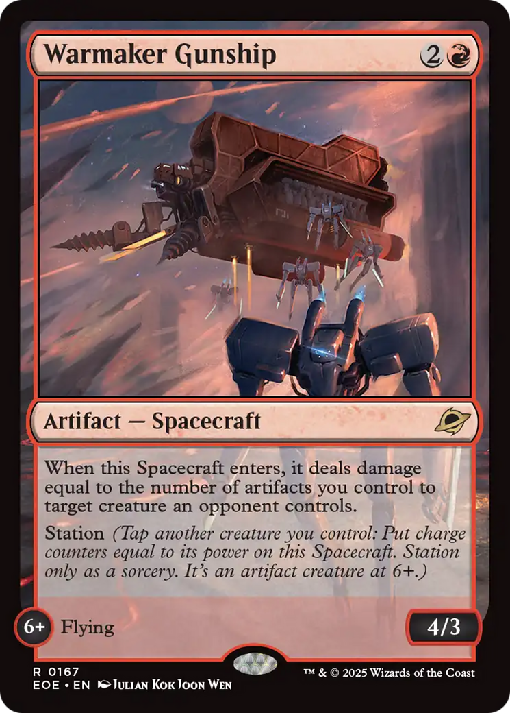 Warmaker Gunship (EOE) 167 - WZRD TCG