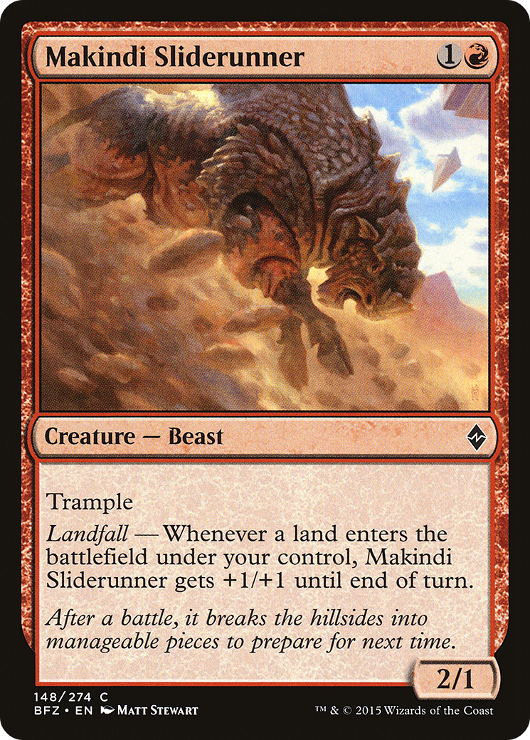 Makindi Sliderunner (BFZ) 148 - WZRD TCG