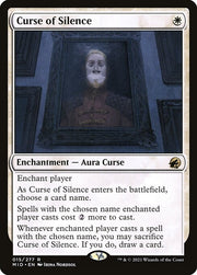 Curse of Silence front