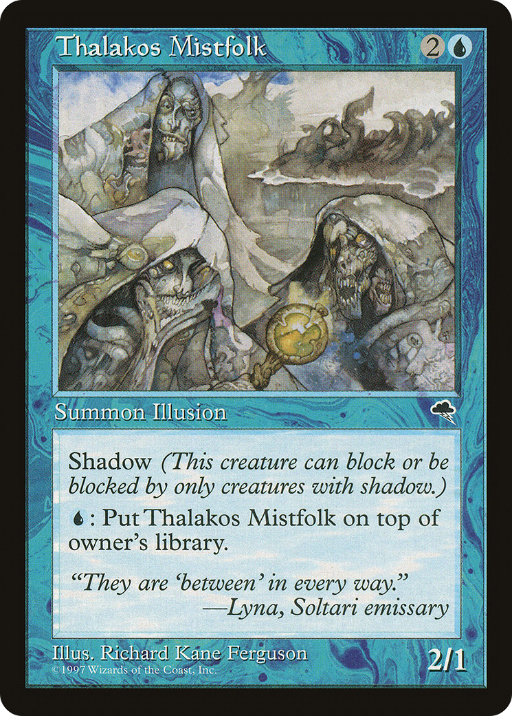 Thalakos Mistfolk (TMP) 93 - WZRD TCG