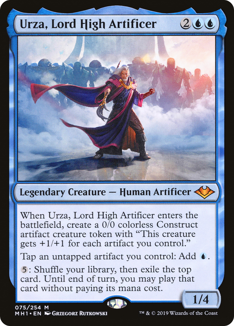 Urza, Lord High Artificer (MH1) 75