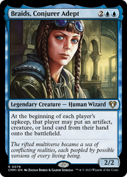 Braids, Conjurer Adept (CMM) 76 - WZRD TCG