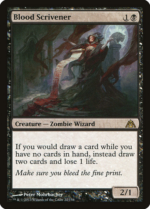 Blood Scrivener front