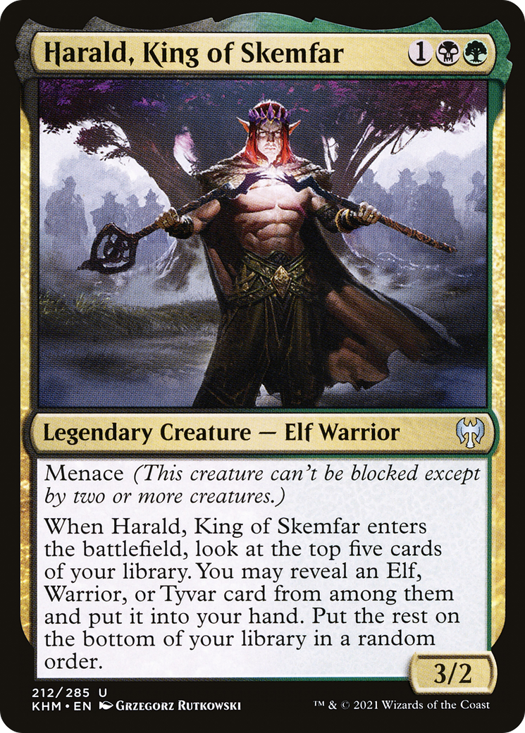 Harald, King of Skemfar (KHM) 212