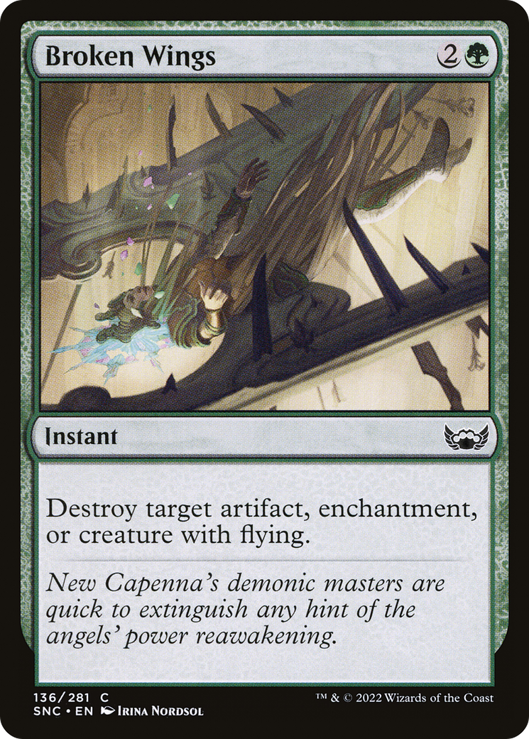 Broken Wings (SNC) 136 - WZRD TCG