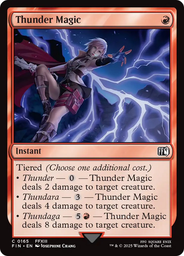 Thunder Magic (FIN) 165 - WZRD TCG