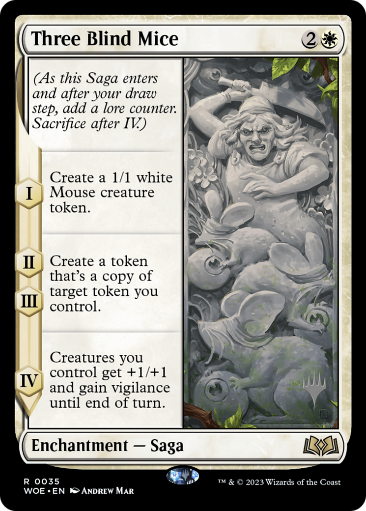 Three Blind Mice (PWOE) 35p - WZRD TCG