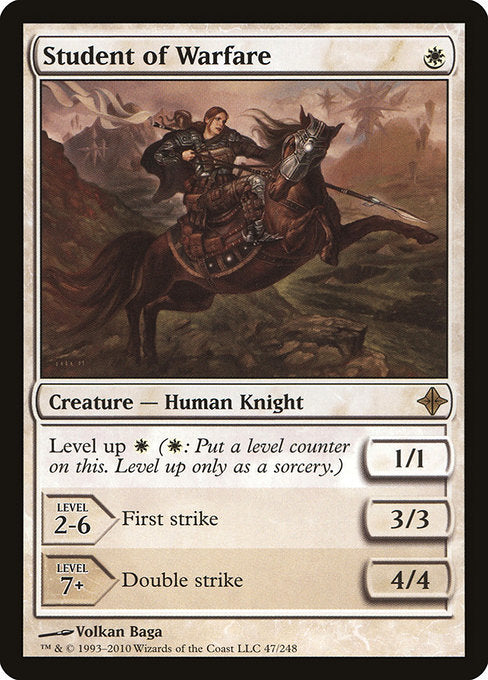 Student of Warfare front