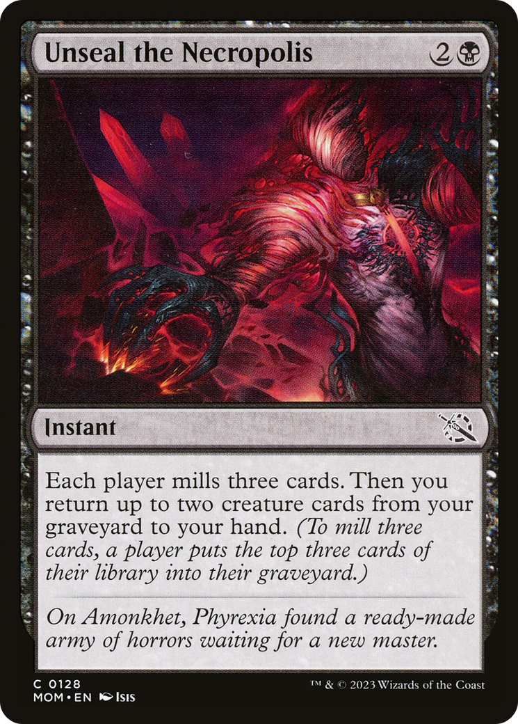 Unseal the Necropolis (MOM) 128 - WZRD TCG