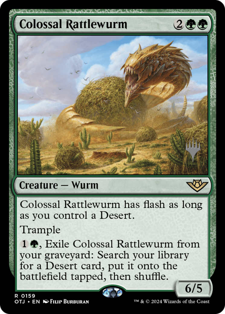 Colossal Rattlewurm (POTJ) 159p