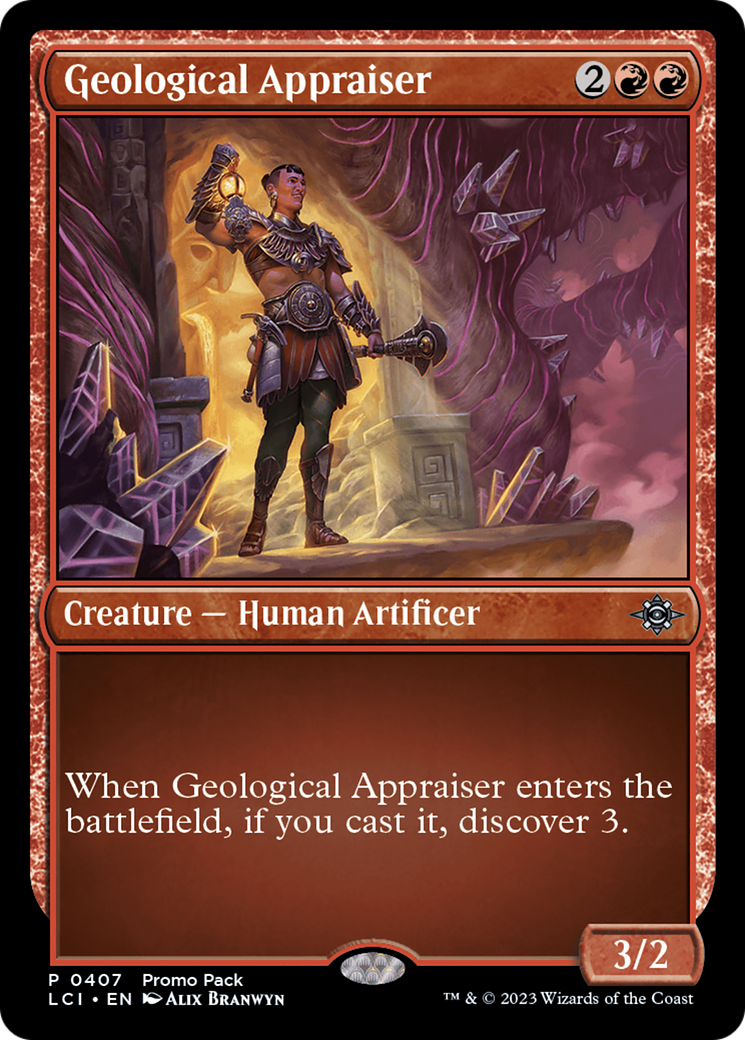 Geological Appraiser (LCI) 407 - WZRD TCG