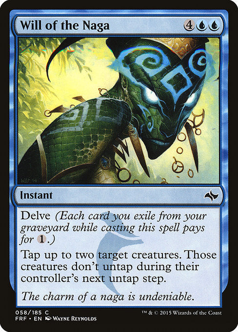 Will of the Naga front