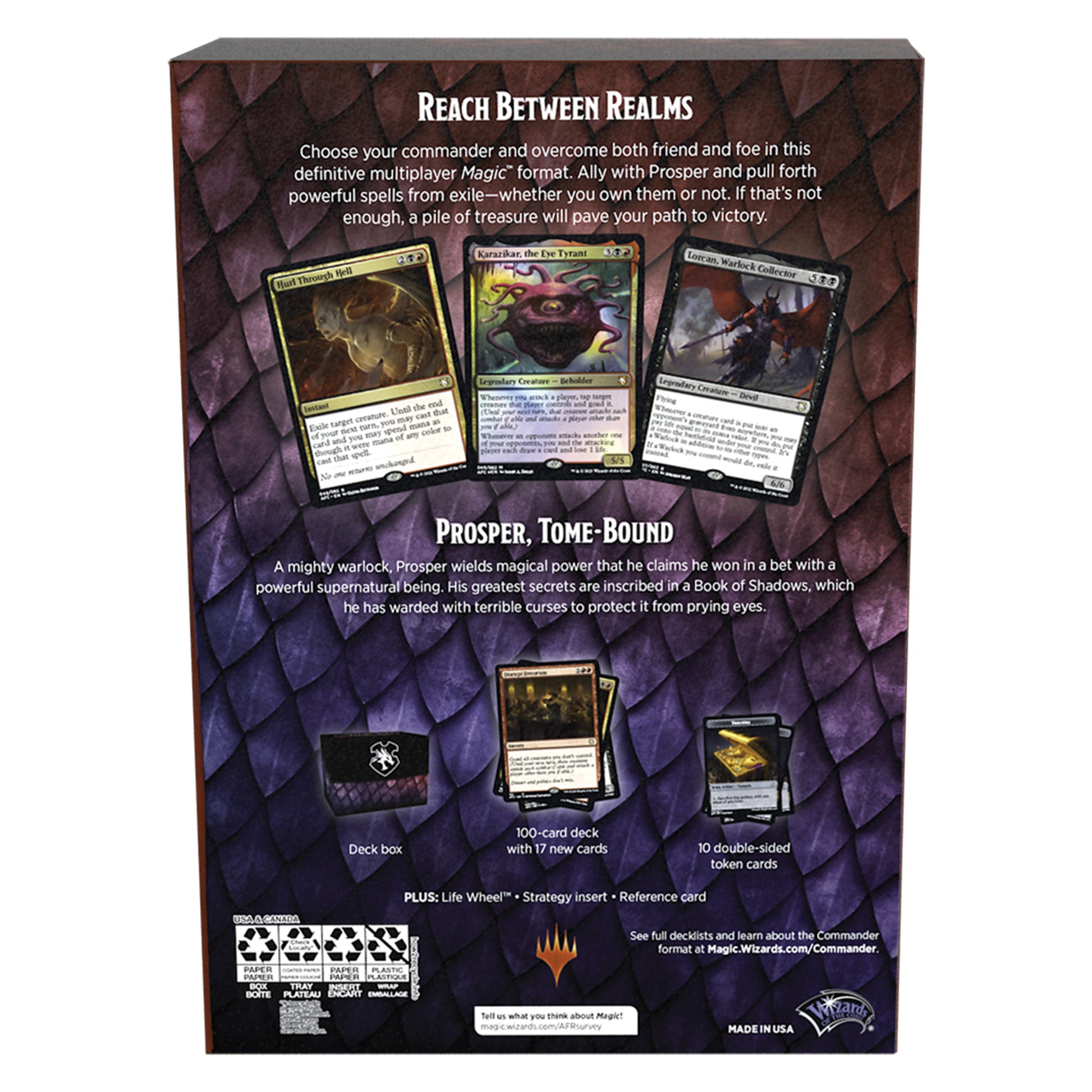 Dungeons & Dragons - Commander Decks -Planar Portal - WZRD TCG