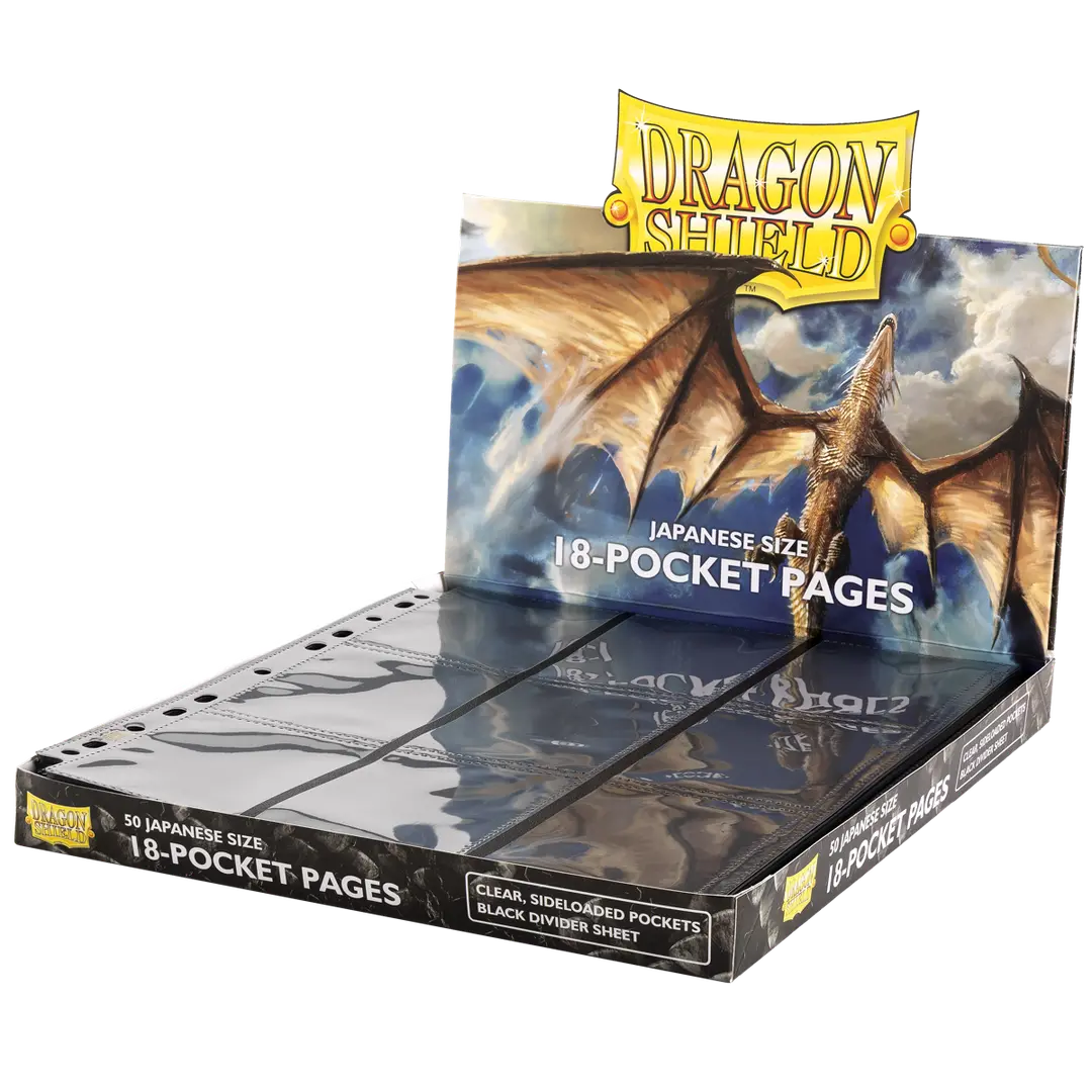 Dragon Shield - Pocket pages - 18 Japanese size