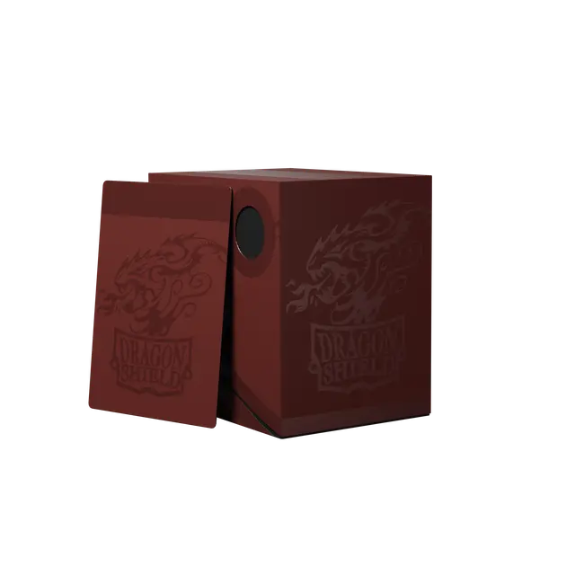 Dragon Shield - Double Deck Shell - Blood Red - WZRD TCG