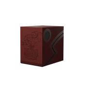 Dragon Shield - Double Deck Shell - Blood Red - WZRD TCG