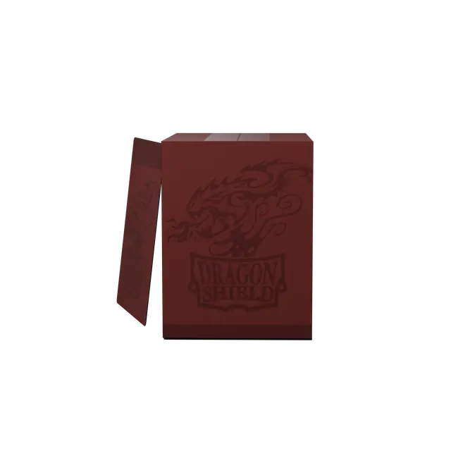 Dragon Shield - Double Deck Shell - Blood Red