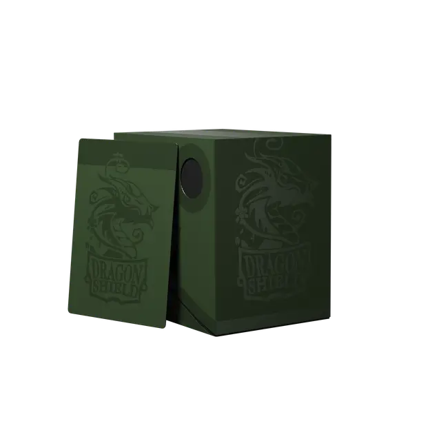Dragon Shield - Double Deck Shell - Forest Green - WZRD TCG