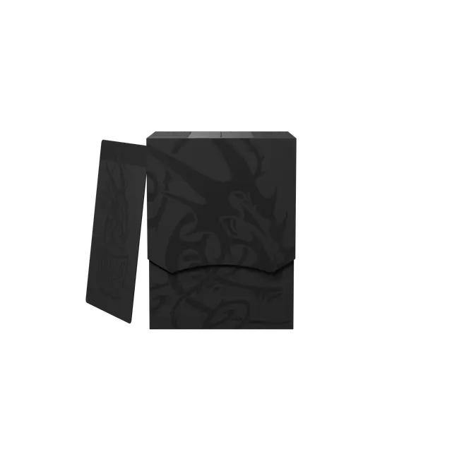 Dragon Shield - Standard Size Single Deck Shell - Shadow Black
