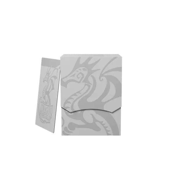 Dragon Shield - Standard Size Single Deck Shell - Ashen White