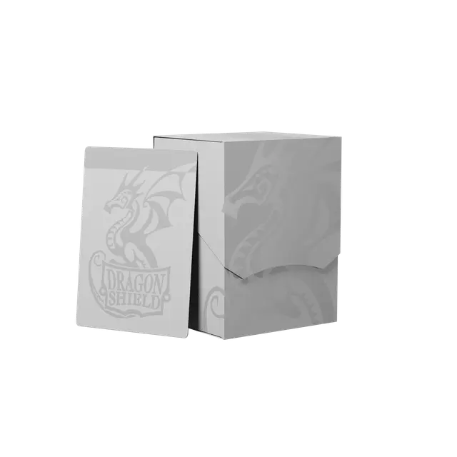 Dragon Shield - Standard Size Single Deck Shell - Ashen White - WZRD TCG