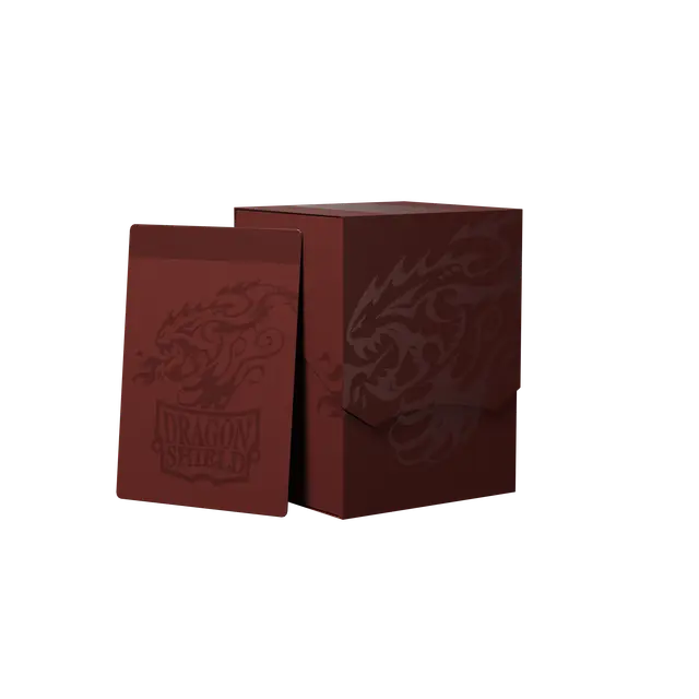 Dragon Shield - Standard Size Single Deck Shell - Blood Red - WZRD TCG