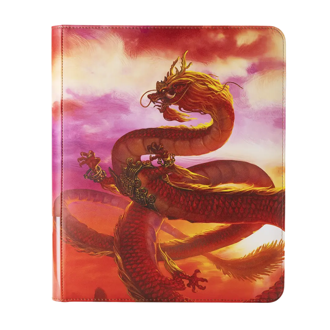 Dragon Shield - Zipster Binder Regular - Wood Dragon