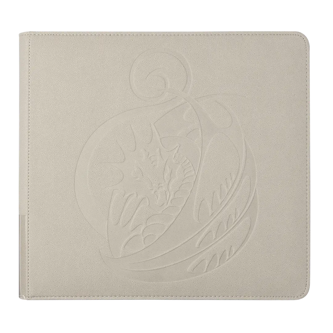 Dragon Shield - Zipster Binder XL - Ashen White