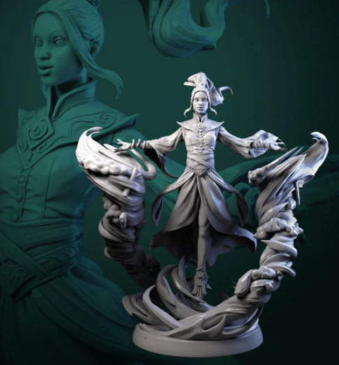 Printed Miniature - Air Master - V1