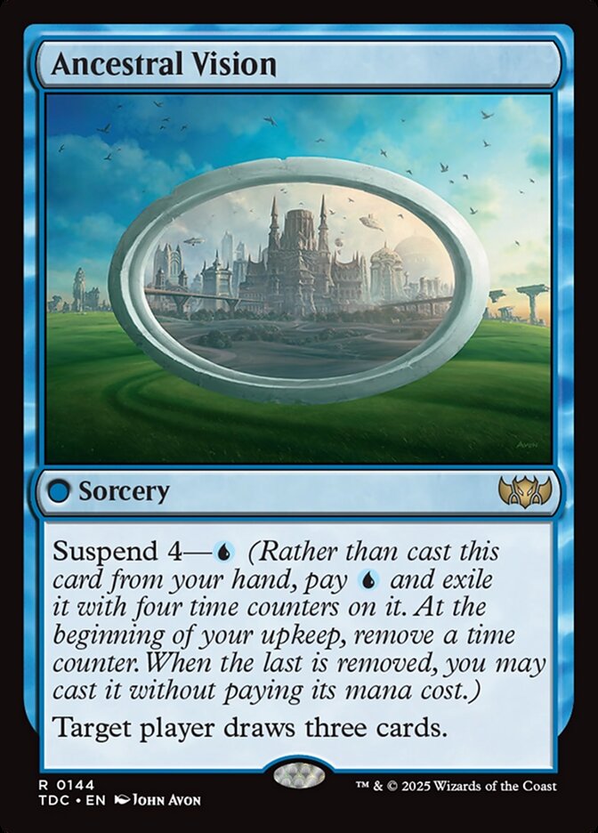 Ancestral Vision (TDC) [#144]