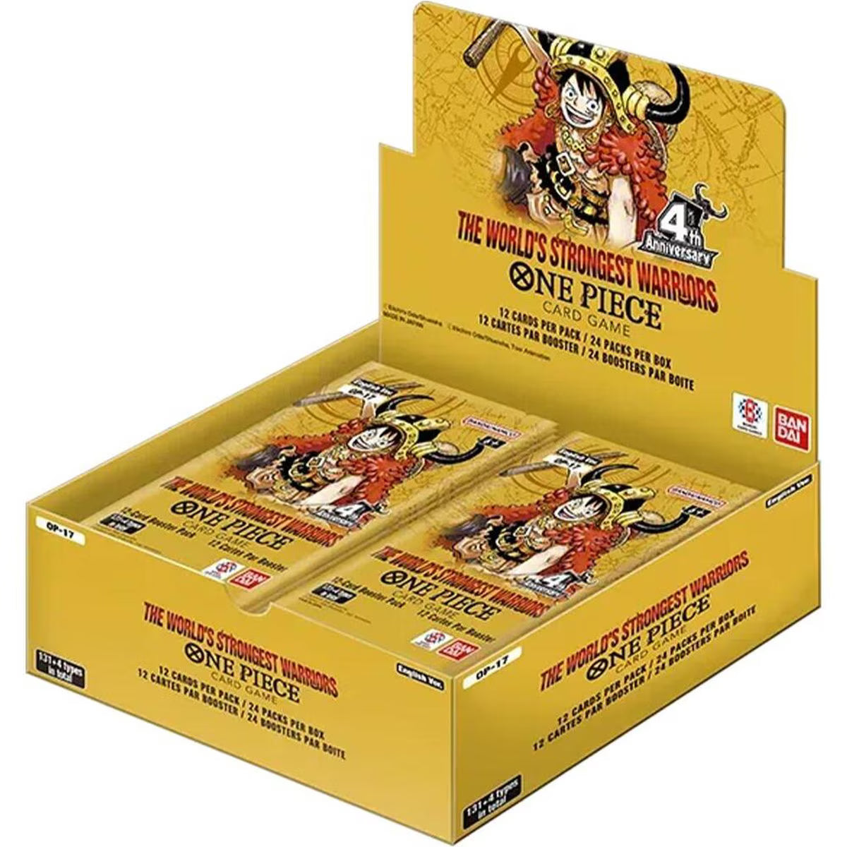 One Piece:  The World's Strongest Warriors (OP-17) - Booster Pack